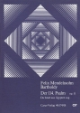 Der 114. Psalm op.51 fr Doppelchor und Orchester Partitur