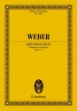 Ouvertre zu Der Freischtz WEVC.7 fr Orchester Studienpartitur