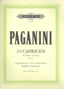 24 Capricen op.1 fr Violine solo Band 1 fr Violine und Klavier Klavierbegleitstimme von Schumann