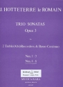 Triosonaten op.3 Band 2 (Nr.4-6) fr 2 Altblockflten und Bc