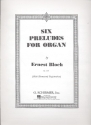 6 preludes for organ