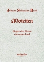 Singet dem Herrn ein neues Lied BWV225 Motette fr Doppelchor und Bc ad lib. Partitur