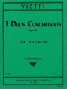 3 Duos concertants op.29 for 2 cellos score