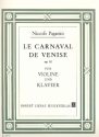 Le carneval de Venise op.10 fr Violine und Klavier