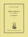 Aria variata su la folia  per chitarra