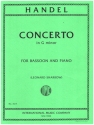 Concerto g minor for bassoon and piano