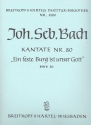 Ein feste Burg Kantate Nr.80 BWV80 Partitur