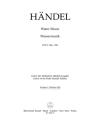 Wassermusik HWV348-350 fr Orchester Violine 1 (solo und ripieno)