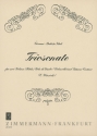 Triosonate fr 2 Violinen, Viola da gamba und gitarrencontinuo Partitur und 3 Stimmen