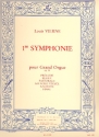 Symphonie re mineur no.1 op.14 pour orgue