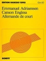 Canson englesa allemande de court fr Gitarre YEPES, NARCISO, ED