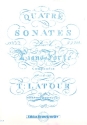 4 sonates pour le pianoforte