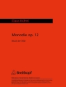 Musik der Stille - Monodie op.12 fr Kammerorchester Partitur