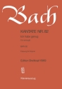 Ich habe genug (Fassung fr Sopran) Kantate Nr.82a BWV82A Klavierauszug (dt)