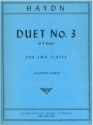 Duet F major no.3 for 2 flutes score