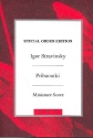 Pribaoutki Chansons plaisantes for soprano and 8 instruments score