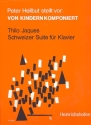 SCHWEIZER SUITE SIEBTE SUITE FUER KLAVIER, 1979 VON KINDERN KOMPONIERT