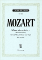 Missa solemnis c-moll KV139 fr Soli (SATB), gem Chor und Orchester Klavierauszug