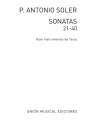 Sonatas vol.2 (nos.21-40) for keyboard instruments