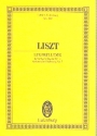 Les preludes Symphonic poem no.3 for orchestra study score