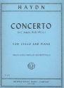 Concerto C major Hob.VIIb:1 for cello and orchestra for cello and piano