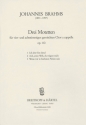 3 Motetten op.110 fr gem Chor Chorpartitur