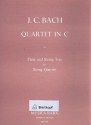 Quartett C-Dur op.8,1 fr Flte, Violine, Viola und Violoncello Stimmen