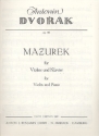 Mazurek op.49 fr Violine und Klavier