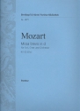 Missa brevis d-Moll KV65 fr Chor und Orchester Partitur