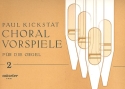 Choralvorspiele Band 2 fr Orgel