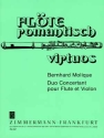 Duo concertante fr Flte und Violine Partitur