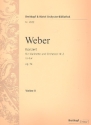 Konzert Nr.2 Es-Dur op.74 fr Klarinette und Orchester Violine 2