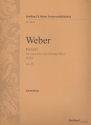 Konzert Nr.2 Es-Dur op.74 fr Klarinette und Orchester Kontrabass