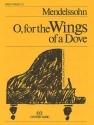 O for the Wings of a Dove for easy piano