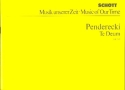 Te Deum fr 4 Soli (SMezTB), 2 gemischte Chre (SATB/SATB) und Orchester Studienpartitur