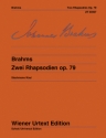 2 Rhapsodien op.79 fr Klavier