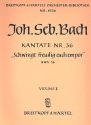 Schwingt freudig euch empor Kantate Nr.36 BWV36 Violine 2