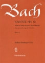 Meine Seel erhebt den Herren Kantate Nr.10 BWV10 Klavierauszug (dt/en)