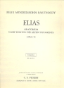 Elias op.70 Oratorium fr Soli, gem Chor und Orchester Violine 1