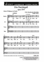 Die Nachtigall op. 59/4 fr gemischten Chor (SATB) Chorpartitur