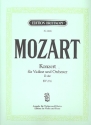 Konzert D-Dur Nr.7 KV271a fr Violine und Orchester fr Violine und Klavier