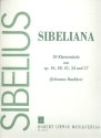 Sibeliana (10 Klavierstcke aus op. 46, 50, 51, 54 und 57) fr Klavier