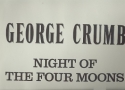 Night of the four Moons for alto, alto flute (doubling piccolo), banjo, electric cello and percussion (one player) score (sp)