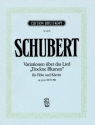 Introduktion und Variationen ber Trockne Blumen op.160 fr Flte und Klavier