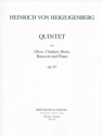 Quintett Es-Dur fr Oboe, Klarinette, Horn, Fagott und Klavier