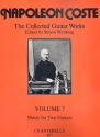 The Guitar Works of Napoleon Coste vol.7 - Music for 2 guitars For 2 guitars