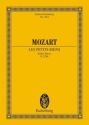 Les petits riens KV Anh.10 for orchestra study score