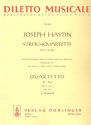 Streichquartett Es-Dur op.1,2 Hob.III:2 Stimmen