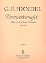 Feuerwerksmusik D-Dur HWV351 fr Orchester Violine 2