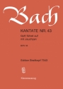 Gott fhret auf mit Jauchzen Kantate Nr.43 BWV43 Klavierauszug (dt)